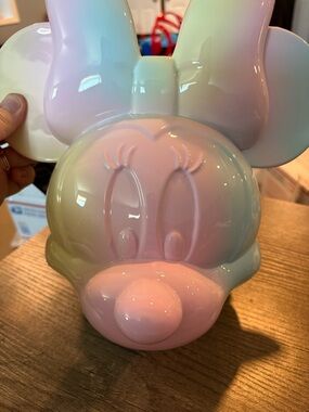 Loungefly Iridescent Pink Minnie Mouse Crossbody Bag